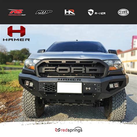 Ford Ranger T Px Px King Series Max Front Steel Bumper Rs Am M