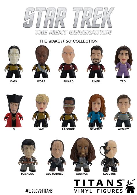Star Trek Titans The Next Generation The Make It So Collection