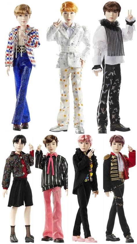 New Bts Dolls Are Finally Released And Their Outfits Are Spot On Koreaboo Outfit Spots