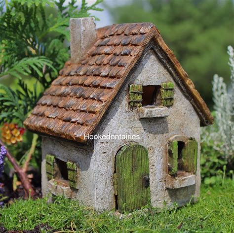 Miniature Morning Glory Cottage For Fairy Faerie Gnome