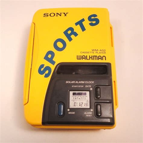 Buy & sell electronics, cars, clothes, collectibles & more on ebay, the world's online marketplace. Sony Sports Yellow Walkman WM-A52B52 Portible Cassette ...