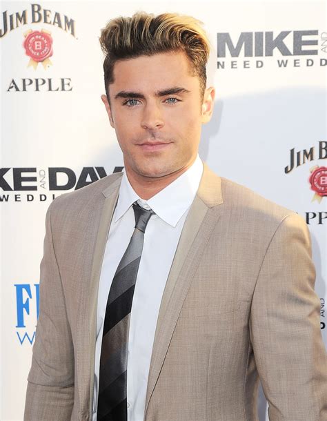 Some fans thought he pulls it off. Zac Efron on His Blonde Hair | InStyle.com