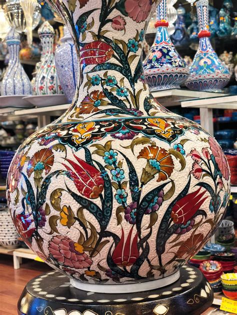 Handmade Turkish Ceramic Vase 48x34cm 4kg Etsy