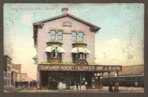 À deux pas du métro montmorency. Des tramways - La chute Montmorency et les environs : une ...