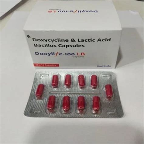 Doxylife Lb Doxycycline And Lactic Acid Bacillus Capsules Kachhela