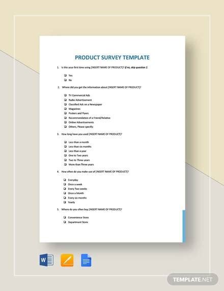 Both ffq and edr foods were categorized into 15 conventional food extreme classification into opposite tertiles was <10% for milk and soy products. FREE 8+ Sample Product Survey Templates in PDF | MS Word