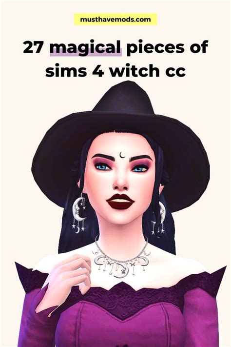 Sims 4 Witch Cc Sims 4 Mm Cc Sims 4 Cc Packs Sims 4 Mods Clothes