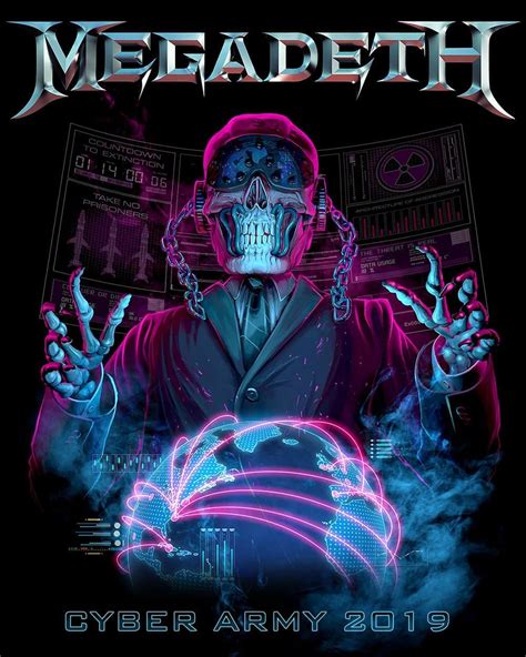 Megadeth Heavy Metal Music Rock Band Posters Metal Posters Art