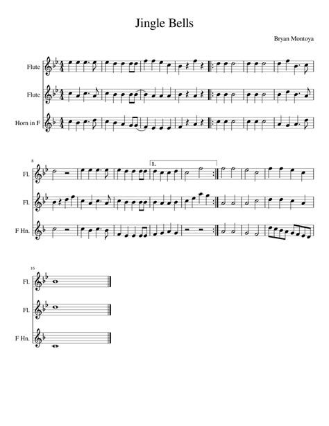Flute traditional flute traditional flute free sheet music jingle bells. Jingle Bells Jord sheet music for Flute, French Horn download free in PDF or MIDI