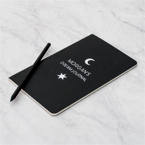 Luxury Personalised Dream Journal By Thebridge And Taylor