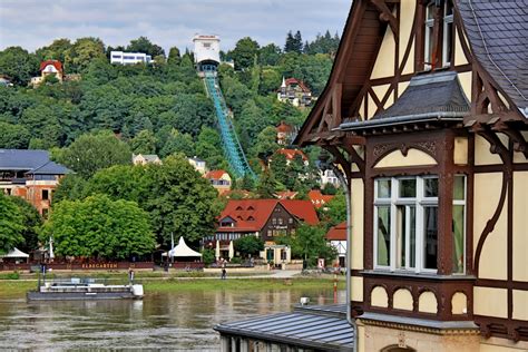 51° 3' 0 north, 13° 49' 0. Loschwitz und Schillergarten Foto & Bild | dresden, elbe ...