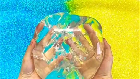 Crunchy Slime Satisfying And Relaxing Video Compilation Slime Beads