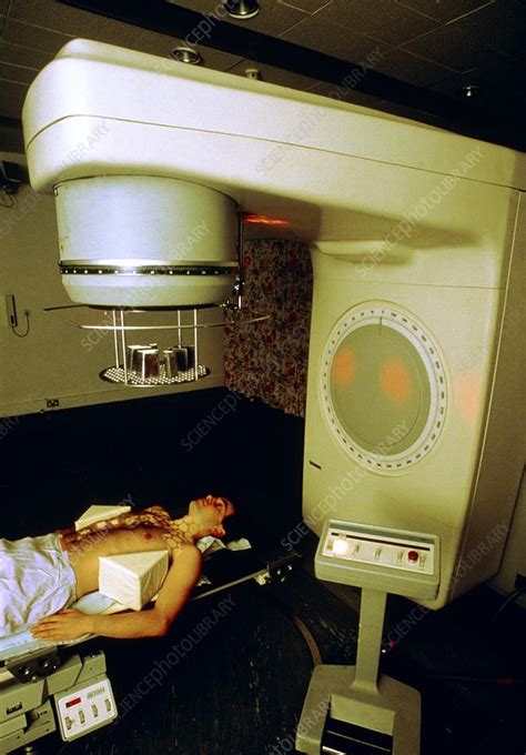 Person Undergoing Radiotherapy For Hodgkins Stock Image M7050037