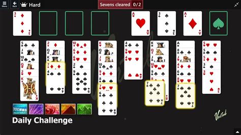 Microsoft Solitaire Collection Freecell Hard Daily Challenge August