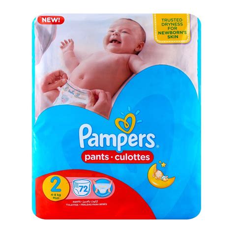 Purchase Pampers Pants No 2 Mini 4 8 Kg 72 Pack Online At Special