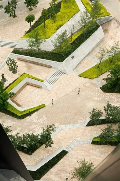 Plaza En Desniveles Urban Landscape Design Landscape And Urbanism
