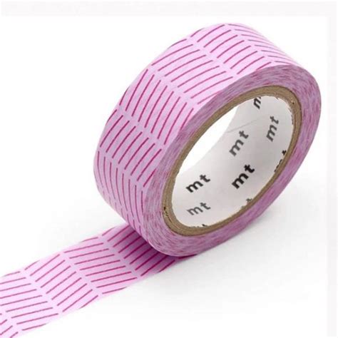 mt washi tape deco diagonal purple the lemonbird stationery and stamps