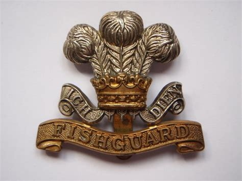 Pembrokeshire Yeomanry Cap Badge Military Badges Badge Military