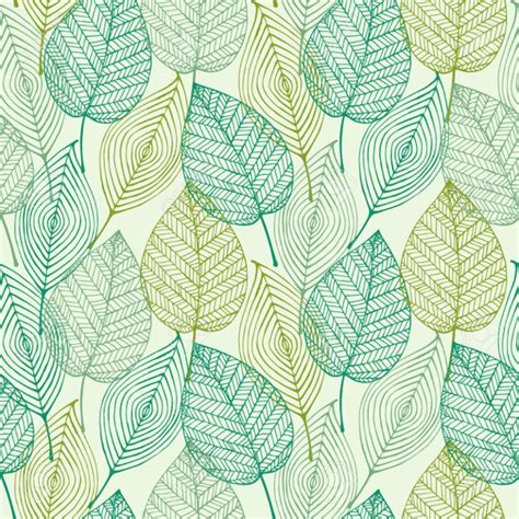 21 Leaves Seamless Patterns Textures Backgrounds Images Design