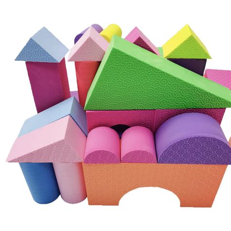 Giant Baby Kids Eva Foam Building Blocks Soft Block Play Set Toys 48pcs