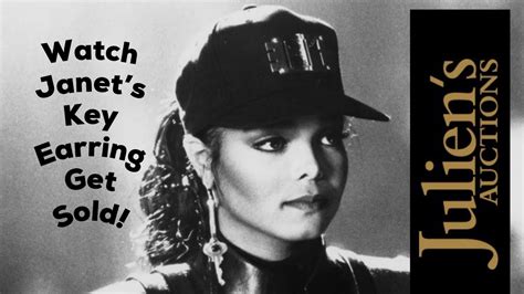 Janet Jacksons Iconic Rhythm Nation Key Earring Being Sold At Juliens