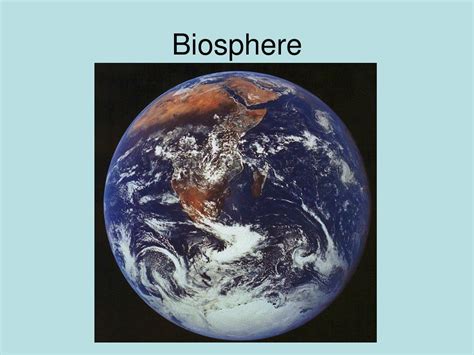 Ppt Chapter 1 The Science Of Life The Biosphere Powerpoint