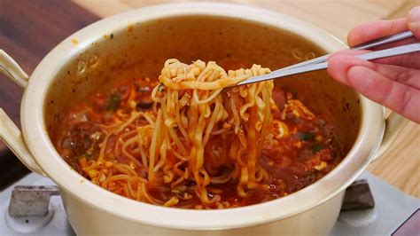 This dish is delicious, so many people pick this as their favorite menu. Korean Spicy Beef Ramen Recipe & Video - Seonkyoung Longest