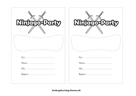 Ninjago augen ausdrucken pdf : Ninjago Einladungskarten zum Ausdrucken | Ninjago ...