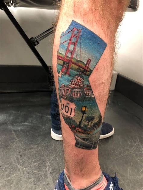 Trevor State Tattoos California State Tattoos Tattoos