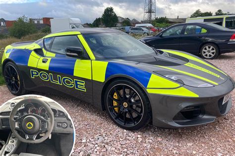Cops Unveil £82000 Lotus Gt410 Police Car With Top Speed Of 184mph To