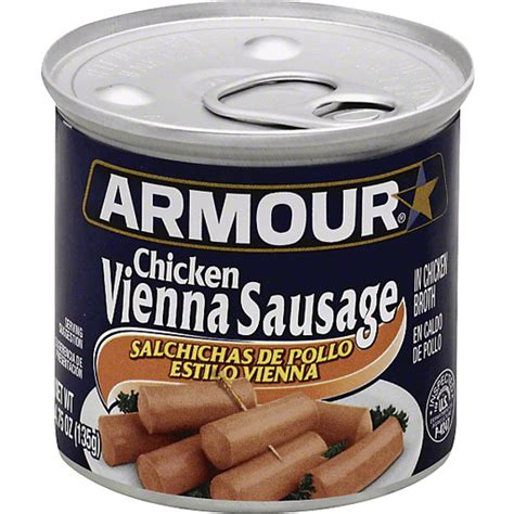 Armour Chicken Vienna Sausage 5 Oz Can Canned Meat Edwards Food Giant