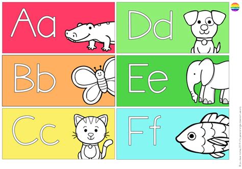 Animal Alphabet Word Wall Pack You Clever Monkey