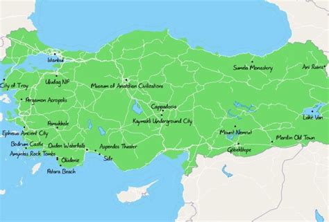 26 Top Tourist Attractions In Turkey With Map Touropia