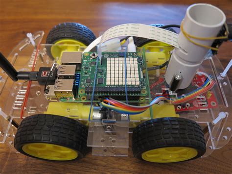 Raspberry Pi Sense Hat Für Roboter Roboter Planen Bauen Programmieren