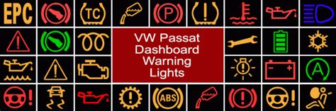 Warning Lights On Dashboard Vw Passat