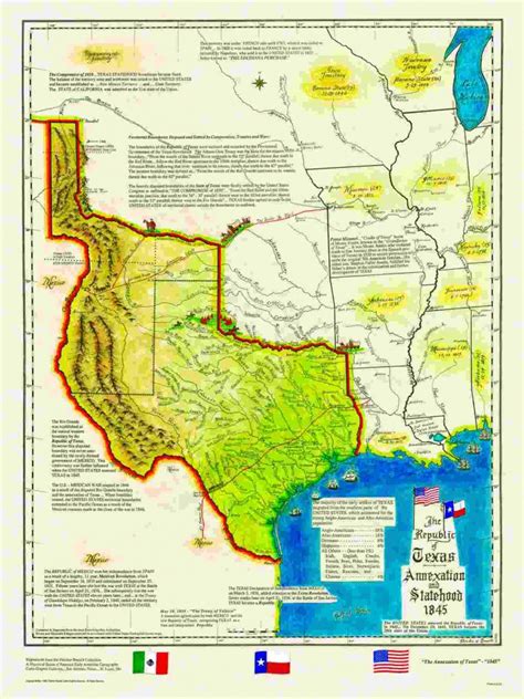 Texas Independence Map Printable Maps
