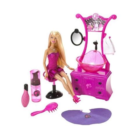 Barbie Hair Salon Doll Uk Toys And Games