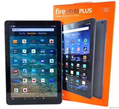 Revisão Do Amazon Fire Hd 10 Plus 2021 Composição Android Tablet
