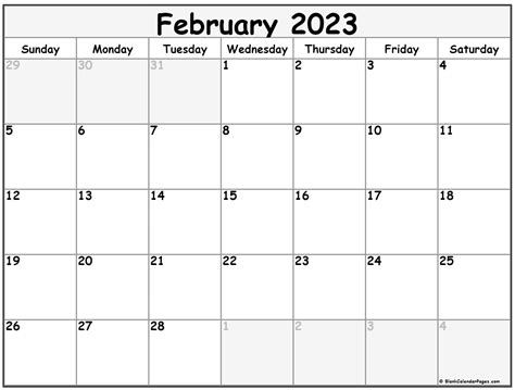 Printable Calendar February 2023 2023 Calendar