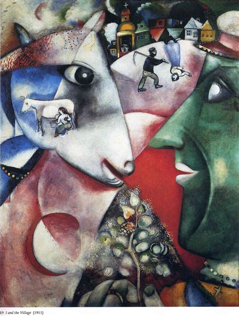 I And The Village Marc Chagall Encyclopedia Of Visual