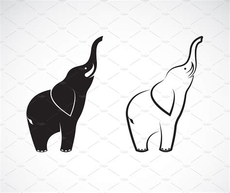 Vector Of Elephant Design ~ Icons ~ Creative Market