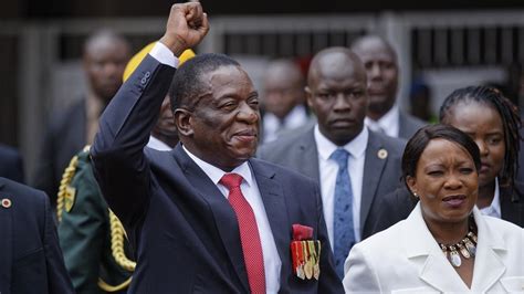 Mnangagwa Jura Como Nuevo Presidente De Zimbabue