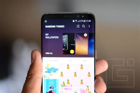 How To Change Themes And Wallpapers In The Samsung Galaxy S8