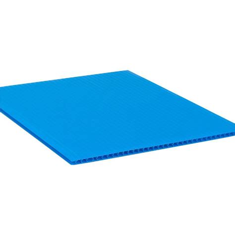 48 In X 96 In X 0157 In Royal Blue Corrugated Plastic Sheet 10