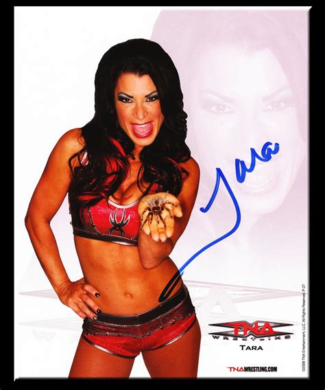 Tara Autographed P 27 Tna Wrestling Promo Photo Sold Jhm Creationz Flickr