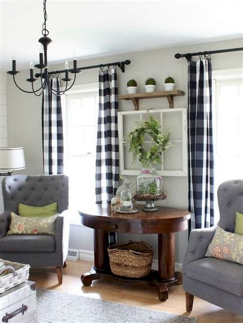 45 Comfy Modern Farmhouse Living Room Curtains Ideas Page 31 Of 47