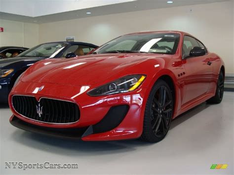 Maserati Granturismo Mc Coupe In Rosso Mondiale Red Photo Nysportscars Com