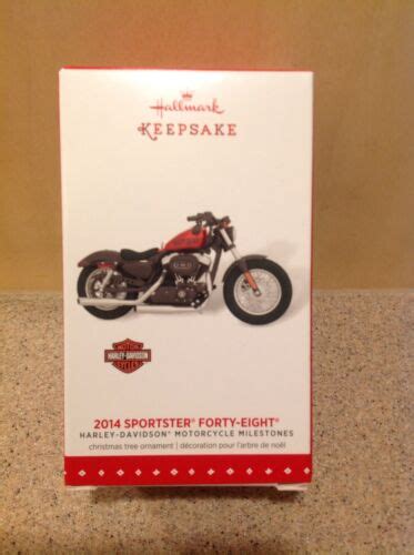 Hallmark 2015 Keepsake Harley Davidson 2014 Sportster Forty Eight