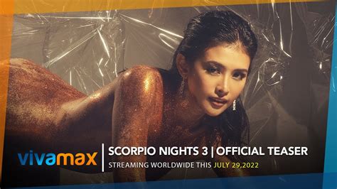 Peque Gallaga S Scorpio Nights 3 Official Teaser World Premiere This July 29 On Vivamax