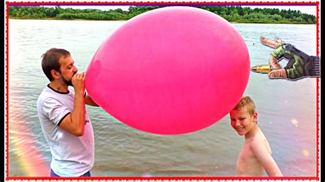 🔴 МЕГА ОГРОМНЫЙ ШАРИК ЧЕЛЛЕНДЖ ЗАПУСК В НЕБО 🔴 Giant Balloon Show 6ft Giant Water Balloons 🔴